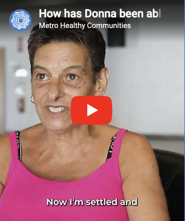 Video thumbnail for Donna's story: how Metro Healthy Communities helped her