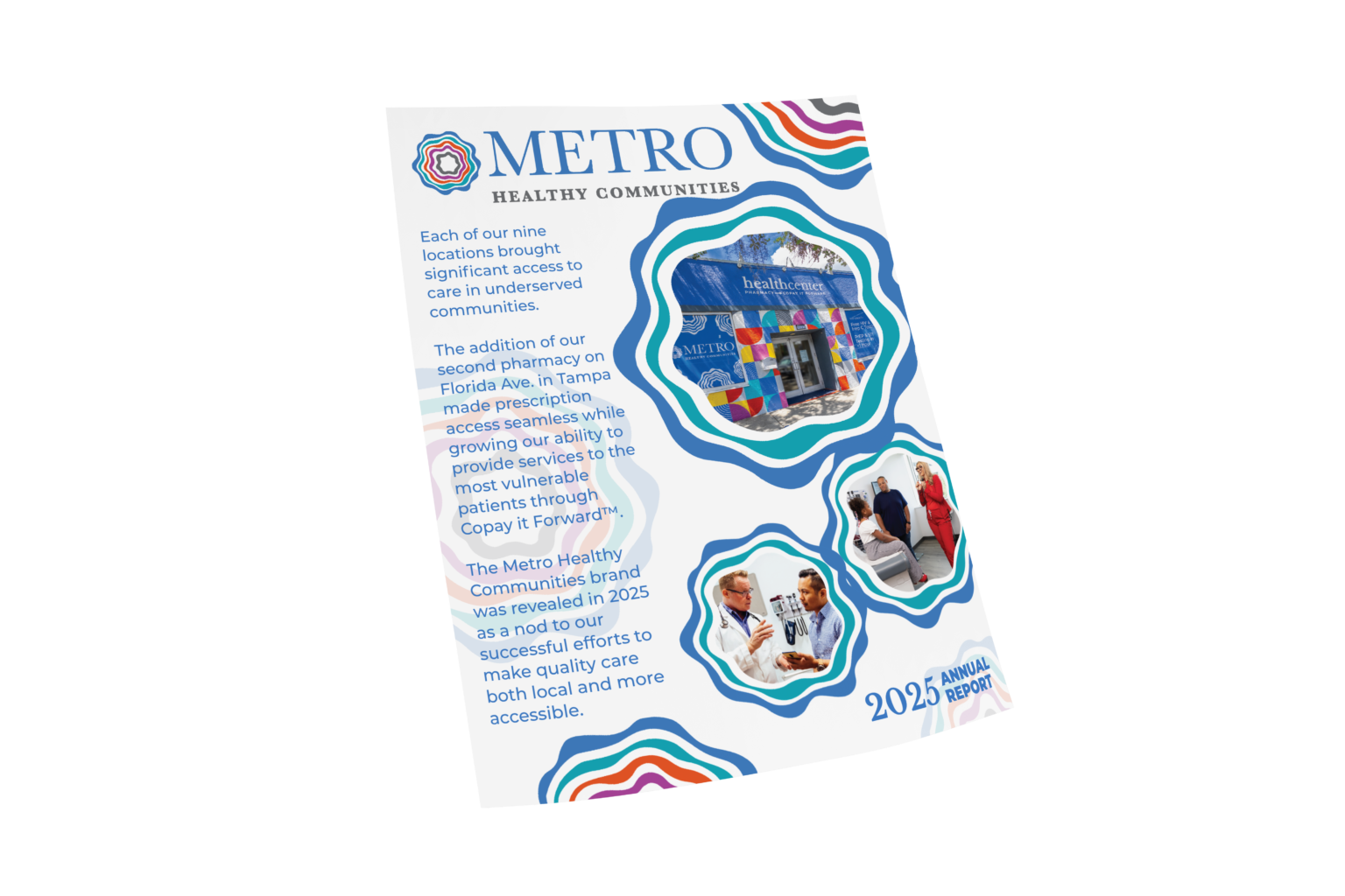 Page one of METRO's 2025 Annual Report.